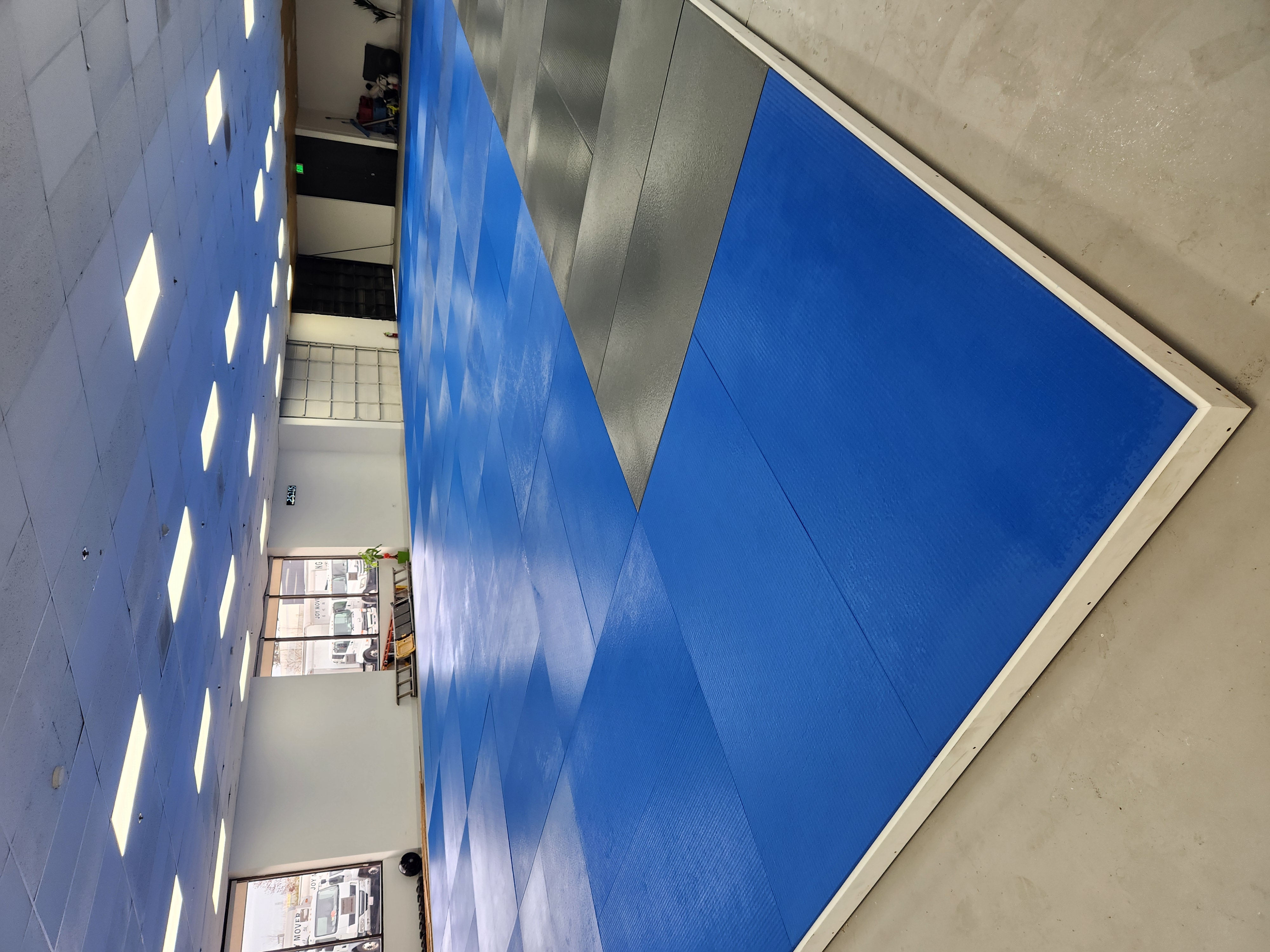 Kuleana Jiu-Jitsu open training space with natural light